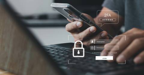 Cyberveiligheid; smartphone beveiliging met twee staps verificatie